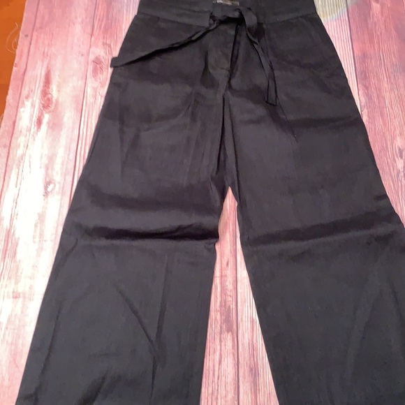 BCBGMaxAzria Pants - NWOT BCBG MaxAzria linen cotton long pants